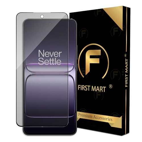 Image of FIRST MART Military-Grade Matte Anti-Glare Tempered Glass for OnePlus Nord CE 5 5G (6.77 Inch) With Edge to Edge Screen Coverage and Easy Installation Kit | Matte Anti Glare