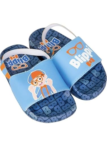 Ground Up Blippi Boys and Girls Toddler Sandals (us_footwear_size_system, toddler, numeric, medium, numeric_10)2