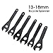 Aymzbd Hub Cone Wrench Bike Wheel Axle Pedal Repair Spanner Tool, 19mm