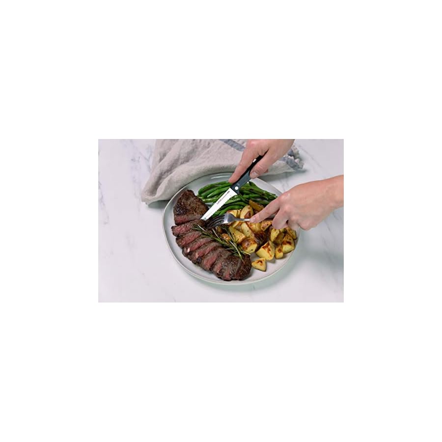 Ginsu-Kiso-18-Piece-Black-Knife-Set-with-Black-Block-Dishwasher-Safe-and-Always-Sharp Ginsu Kiso 18-Piece Black Knife Set with Black Block - Dishwasher Safe and Always Sharp