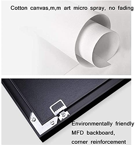 ZGNB Muur Art Decor Canvas Print Muur Kunst Schilderijen Draak Vis Muur Kunstwerken Foto's voor Woonkamer Slaapkamer… - Image 7