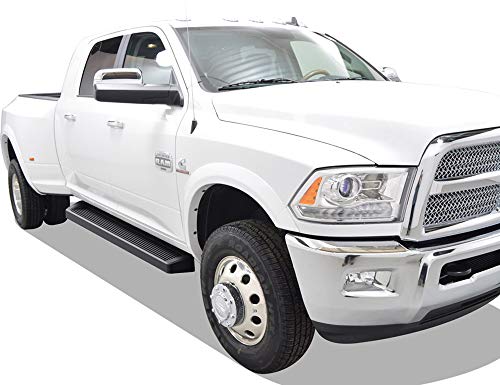 Estribos APS Running Boards 6in Negro Dodge Ram miniatura 6