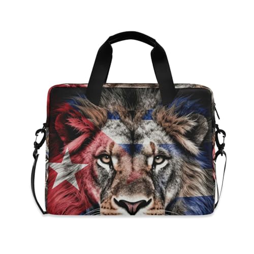 Funda para Laptop 15.6" con Asa y Correa Roja Blanca Azul miniatura 1