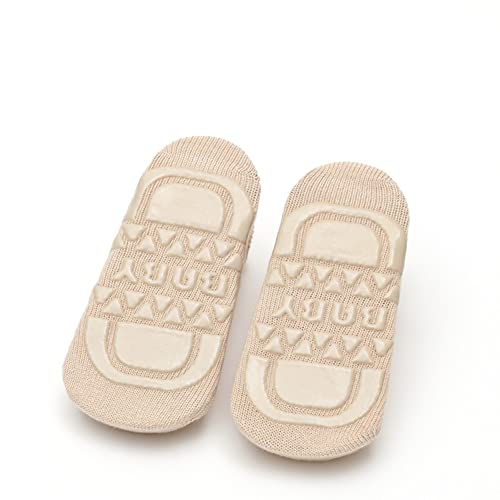Qandsweet Baby Toddler Non-Slip Socks Unisex Silicone Grips Ankle Sock (1-3 Years, Mix 8 Pairs) #TOP1
