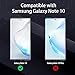 3 Pack Tempered Glass Screen Protector for Samsung Galaxy Note 10,3D Curved Full Coverage, 9H Hardness, Touch Sensitive, Bubble Free