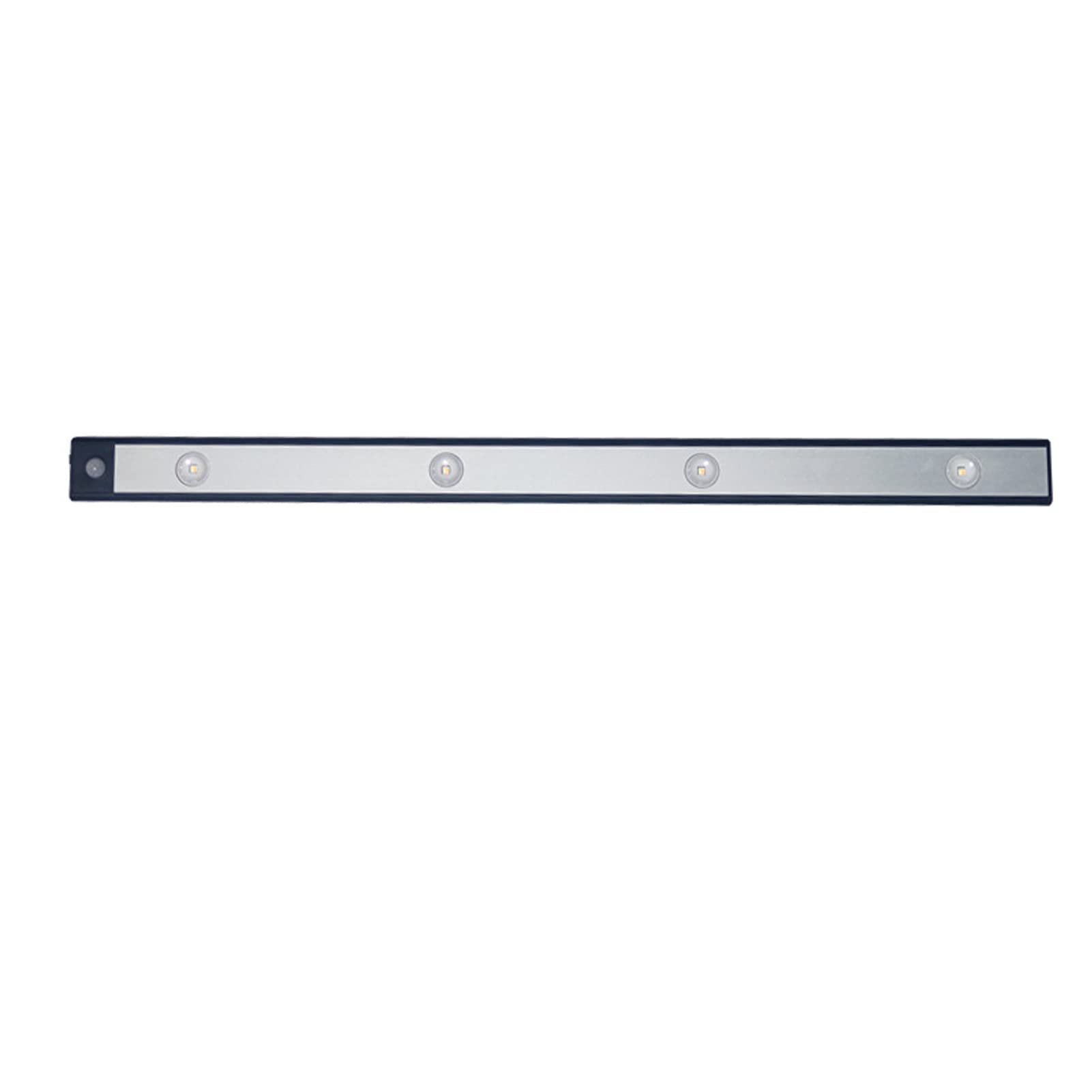 Luce Intelligente Ultra Sottile a LED, Luce Ricaricabile con Sensore di Movimento Wireless, Materiale in Lega di Alluminio, Luce a Batteria, Induzione a Bassa Tensione per Armadi, (60 cm / 23,6