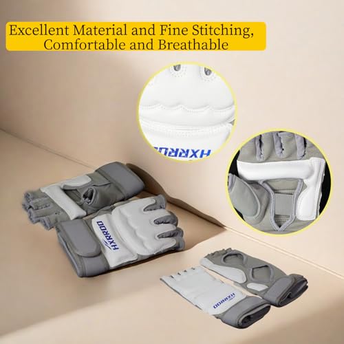 Image of Upgraded Taekwondo Sparring Gear Set, Training Equipment, Light Weighted and Soft, for Taekwondo Karate Trainer Youth Adult