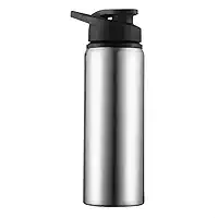 Garrafa Squeeze de Água 600ml com Alça Alumínio Inox Leve, Resistente e Moderna Academia Lancheira