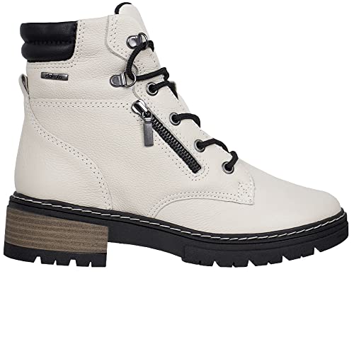 Bota Coturno em Couro Feminino Dakota Bege