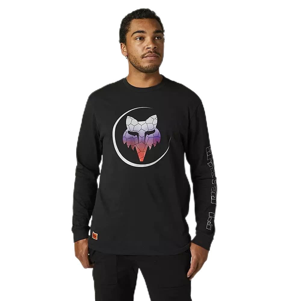 Fox Skarz Ls Premium Tee Dark Indigo