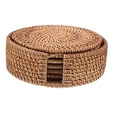 Photo Gallery gleavi 6 pezzi sottobicchieri in rattan mano con sottopentola naturali rotondi per tazze e piatti protezione riutilizzabile per bar ristoranti e casa Photo Gallery gleavi 6 pezzi sottobicchieri in rattan mano con sottopentola naturali rotondi per tazze e piatti protezione riutilizzabile per bar ristoranti e casa