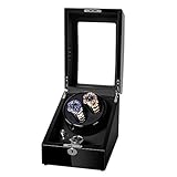 Proteger Watch Better Watch Winder puede extender la vida en el reloj y hacer que el trabajo de reloj sea con precisión. Mantendrá su reloj brillante como nuevo y protegerá su reloj de rasguños y polvo.