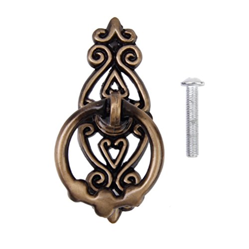 OULII Door Drawer Pull Handles Cabinet Cupboard Dresser Ring Pulls Pack of 10 - Thumbnail 7