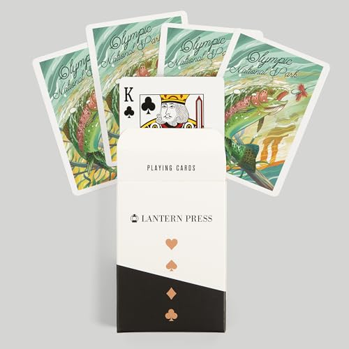 Baraja de Póker Lantern Press 52 cartas tamaño poker miniatura 6