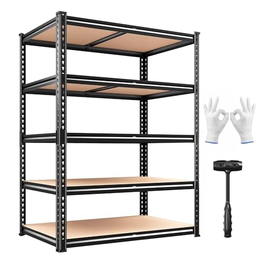 REIBII Heavy Duty Garage Shelving Unit
