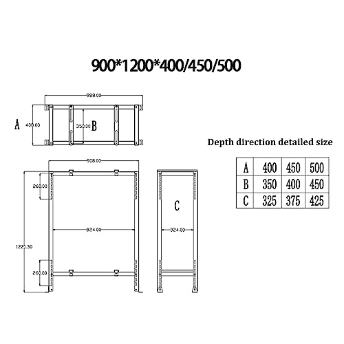 Support robuste pour climatiseur avec double isolation anti-vibration