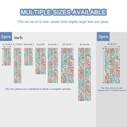 Vinilo Decorativo Rainbow Window Privacy Film 19.6x39.3 miniatura 5