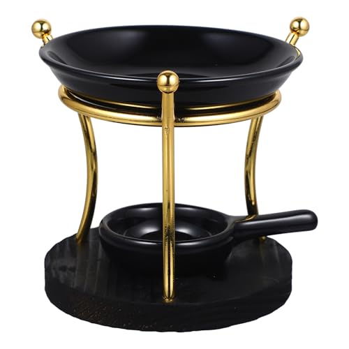 Alipis Ceramic Tealight Candle Holder Burner Incense Aroma Diffuser Furnace Home Decoration