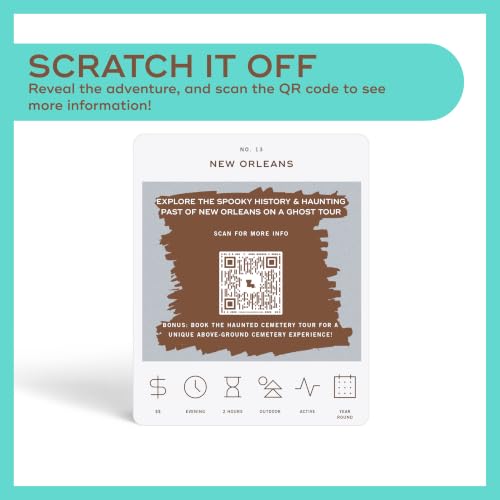 Image of New Orleans Adventure Bucket List - 50 Scratch-Off Cards