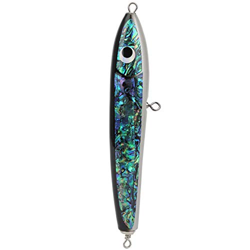 Leurre de poisson en bois d'ormeau flottant 23cm pour éviter les décrochages de thon