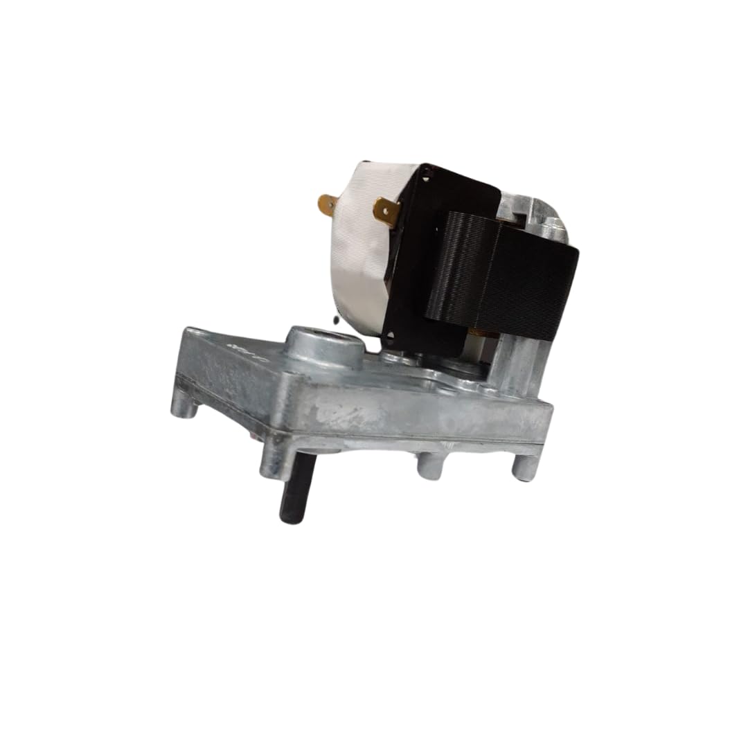 Motoriduttore velocità: 2rpm, diametro albero: 9.5mm, per stufe e caminetti a pellet