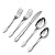 Bon Flora 40-Piece Stainless Steel Flatware Silverware Cutlery Set, Include Knife/Fork/Spoon, Dishwasher Safe, Service for 8