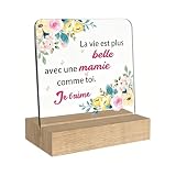 Cadeau Mamie Idee Cadeaux Grand Mere Acrylique Décoration Cadeaux...