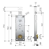 Zoom IMG-1 prefer b551 081h serratura basculante Zoom IMG-1 prefer b551 081h serratura basculante