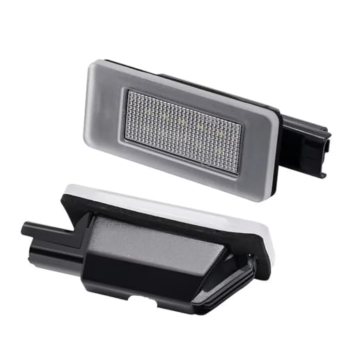 Placa matrícula LED Citroen C3 C5 DS3 DS5 soluciona bombillas fundidas luz trasera blanca