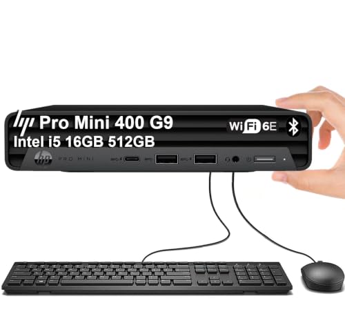 HP Pro Mini 400 G9 �r�W�l�X�f�X�N�g�b�v�AIntel i5-13500T�A16GB RAM�A512GB SSD�B | ������ProDesk 4�A> Ultra 7 265U�AUHD Graphics 770�AMFF PC�A�ő�3�f�B�X�v��