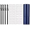 One Step Brow Stamp Shaping Kit - Professional Eyebrow Pencil Eyebrow Powder 24 Styles Eyebrow Stencil 4 Eyebrow Pen Brushes Long Lasting Waterproof Buildable Eyebrow Stamp Makeup (Light Brown)