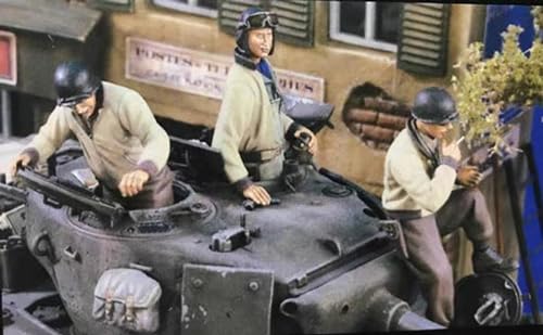 Maquette résine 1/35 WWII U.S. Tank Soldier figurines militaires miniatures à peindre