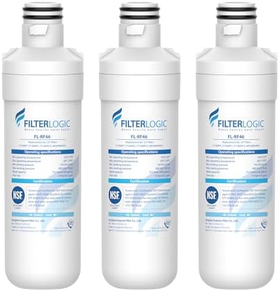 Waterdrop LT1000PC ADQ747935 Refrigerator Water Filter And Air Filter, Replacement For LG