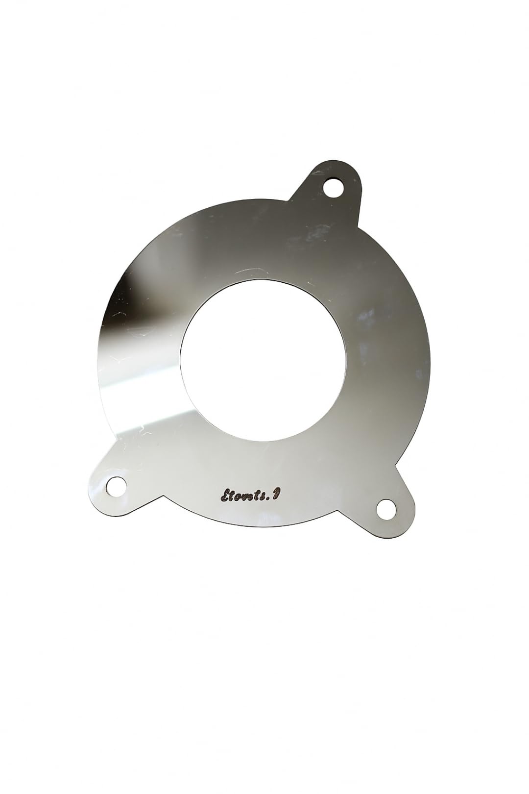 Stage 2 Air Filter Cap forRE Hunter 350, Stainless Steel, Circular Mounting Plate with 3 Mounting Points,Fits for all type of airfilters.-picture-19