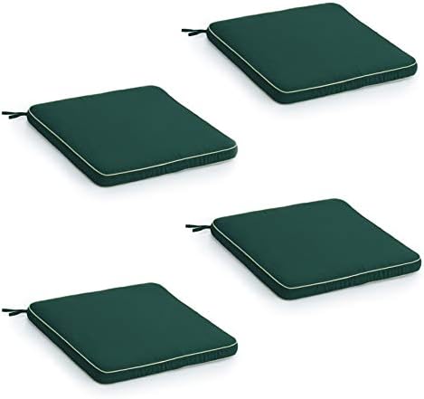 Gardenista Garden Chair Seat Pad 46x54cm | Indoor Water Resistant ...