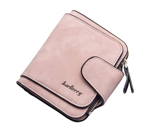 Portefeuille pour Homme,Portefeuille Femme,Grande capacité avec Fente pour Carte de crédit Poche à Monnaie,Portefeuille Multifonctions, Portefeuille à Fermeture éclair,Cuir écologique,Protection RFID Cover