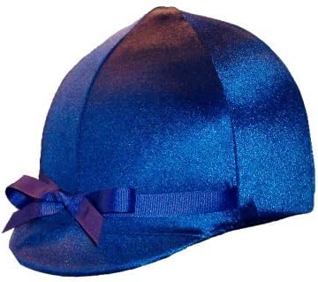 Equestrian Riding Helmet Cover - Navy Blue