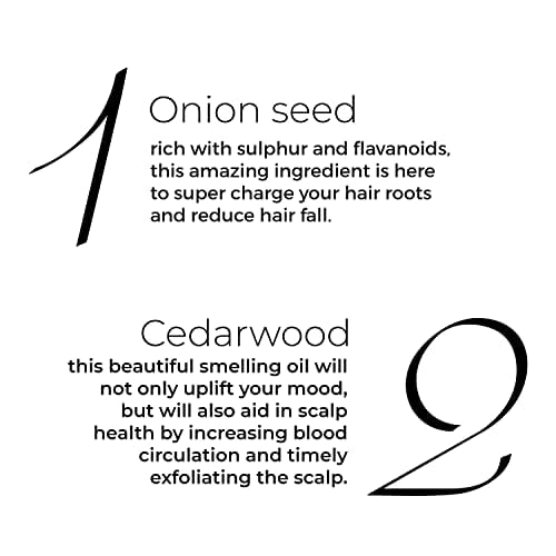 Image of Brillare 20% Onion Hair Oil for Hair Fall Reduction with Goodness of Cedar Wood & Sunflower | Visible Hair Fall Reduction in 15 Days (Pack of 2)