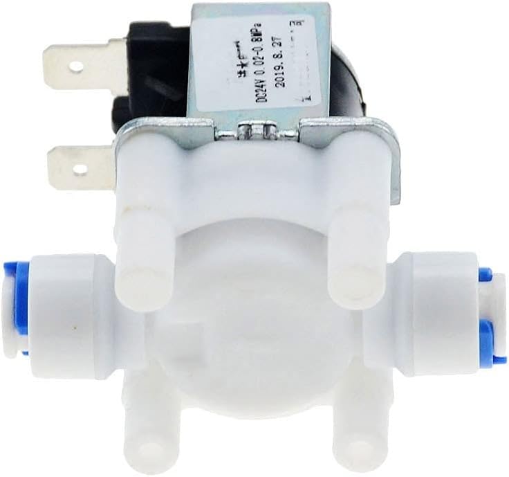 Électrovanne électrique normalement fermée DC 12V interrupteur débit eau distributeur 1/4