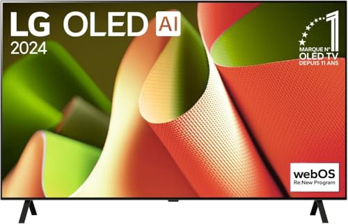 LG TV OLED 2024 | OLED48B4 | 48'' (121 cm) | OLED| Processeur α8 AI 4K |Dolby Vision & Atmos |...