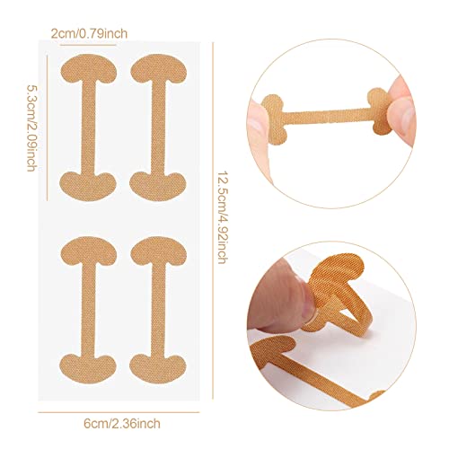 VIKSAUN 40 Pezzi Adesivi Correttori dell'Unghia