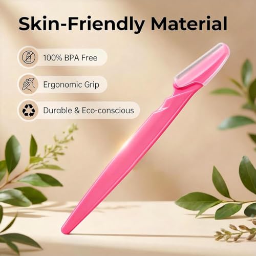 Image of AREYZIN Dermaplane Razor for Women - Face Razors for Women & Men, Eyebrow Razor & Face Shaver - Exfoliating Facial Razor & Skin Care Tool for Smoother Skin - 6 Pcs