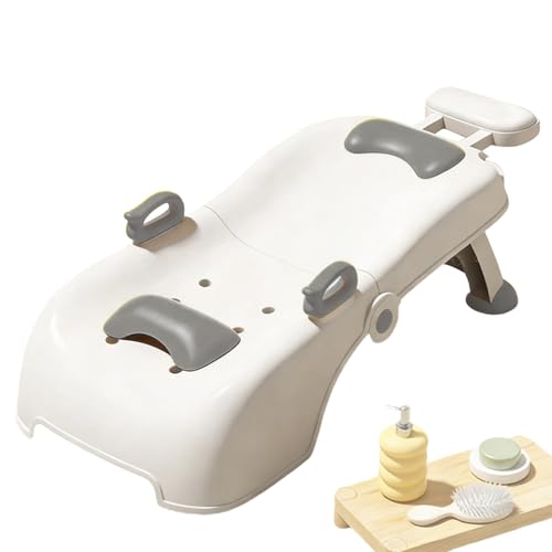 Tyinerc Estación De Lavado De Cabello Para Niños | Silla Ajustable y Portátil - Asiento de Champú Infantil | para Niñas Niños Hogar Baño