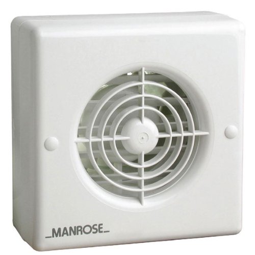 Manrose XF100AH Wall/ Ceiling Auto Humidity Fan