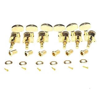 WNWN Or 3R3L 19: 1 Ratio Tuners De Verrouillage Tuning PEGS Machines Machines Têtes Set pour Guitare Électrique Ou… - Les Beatles, Paul McCartney, John Lennon, RIngo Starr, George Harrison WNWN Or 3R3L 19: 1 Ratio Tuners De Verrouillage Tuning PEGS Machines Machines Têtes Set pour Guitare Électrique Ou… – Image 2