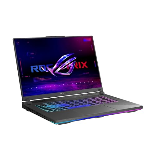 Image of ASUS ROG Strix G16 Gaming Laptop, 16 inch 165Hz WUXGA IPS Display, AMD Ryzen 9 8940HX 16-Core, NVIDIA GeForce RTX 5070Ti, 32GB DDR5 2TB SSD, 4-Zone RGB Backlit Keyboard, WiFi 6E, 1080p Camera, Win11 Pro