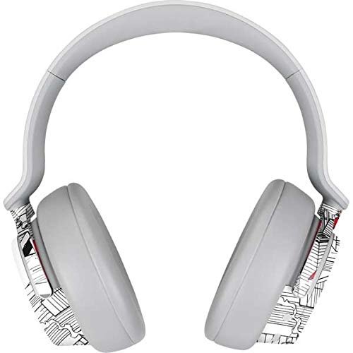 Skinit Decal Audio Skin Compatible with Surface Headphones - Officially Licensed DC Comics Superman Flying Over City Pose Design