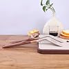 Silicone Kitchen Utensil Set (Wood Grain with Gold Plating) - 2-Piece Set, Non-Stick Cooking Utensils, Heat-Resistant, Wear-Resistant, Scratch-Proof and Abrasion-Resistant. #1