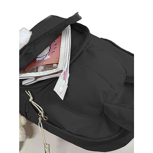 Mochila Polo One Coelho Juvenil Bolsa Escolar Resistente (Preto)