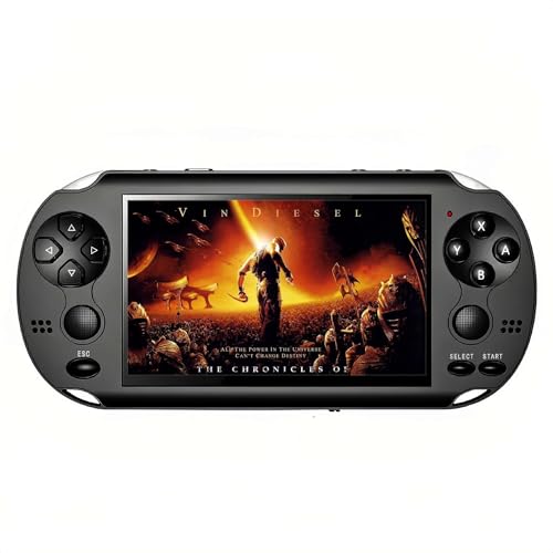 Console de jeux vidéo portable TAQY avec plusieurs simulateurs et MP4
